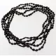 5 Raw Cherry BEANS Baltic amber adult necklaces 55cm