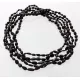 5 Raw Cherry BEANS Baltic amber adult necklaces 55cm