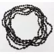 5 Raw Cherry BEANS Baltic amber adult necklaces 55cm