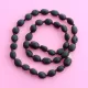 Raw Cherry Beans Teething Baltic Amber Necklace
