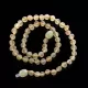 Raw Lemon Baroque teething Baltic amber necklace