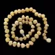 Milk BAROQUE beads Baltic amber necklace 45cm