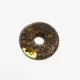 Donut shape Baltic amber pendant medallion