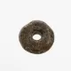 Donut shape Baltic amber pendant medallion