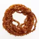 10 Raw Cognac CHIPS Baltic amber teething necklaces 32cm