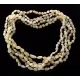 5 Milk BEANS Baltic amber adult necklaces 55cm