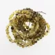 10 Raw Green BAROQUE Baltic Amber Stretchy Bracelet 19cm