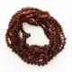 10 Raw Cognac BAROQUE Baltic amber teething necklaces 28cm