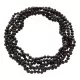 5 Raw Cherry BAROQUE Baltic amber adult necklaces 46cm