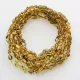 10 Green BEANS Baby teething Baltic amber necklaces 32cm