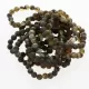 10 Raw Dark ROUND Baltic amber bracelets 19cm