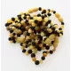10 Raw Multi BAROQUE Baltic amber teething bracelets 14cm