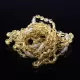 10 Lemon BEANS Baltic amber adult bracelets 19cm