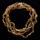 5 Honey BEANS Baltic amber adult wholesale necklaces 46cm