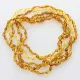5 Honey BEANS Baltic amber adult wholesale necklaces 46cm