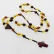 Christian ROSARY made of natural Baltic amber