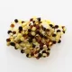 10 Big Multi BAROQUE Baltic amber teething bracelets 14cm