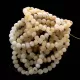 10 Raw Milk BAROQUE Baltic amber adult stretch bracelets 19cm
