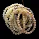 10 Raw Milk BAROQUE Baltic amber adult stretch bracelets 19cm