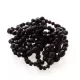 10 Raw Cherry BAROQUE Baltic amber teething bracelets 12cm
