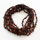 10 Multi BEANS Baby teething Baltic amber necklaces 33cm