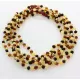 5 Multi BAROQUE Baltic amber adult necklaces 48cm