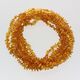 10 Honey CHIPS Baltic amber teething Baby necklaces 32cm
