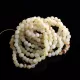 10 Raw Milk Stretch ROUND Baltic amber bracelets 19cm