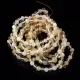 10 Multi Stretch BAROQUE Baltic amber adult bracelets 19cm