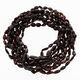 10 Cherry BEANS Baby teething Baltic amber necklaces 33cm