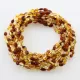 10 Multi BEANS Baby teething Baltic amber necklaces 33cm