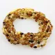10 Mix BEANS Baby teething Baltic amber necklaces 33cm
