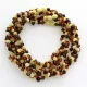 10 Mix BAROQUE teething Baltic amber necklaces 32cm