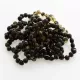 10 Big Dark BAROQUE Baltic amber adult bracelets 20cm