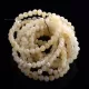 10 Milk BAROQUE Baltic amber adult stretch bracelets 19cm