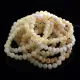 10 Milk BAROQUE Baltic amber adult stretch bracelets 19cm