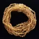 10 Raw Honey BAROQUE teething Baltic amber necklaces 32cm
