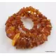Large Vintage Baltic amber necklace 28in
