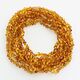 10 Honey BAROQUE Baltic amber teething necklaces 33cm