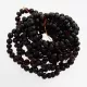 10 Cherry Stretch BAROQUE Baltic amber adult bracelets 19cm