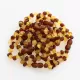 10 Raw Multi BAROQUE Baltic amber teething bracelets 14cm
