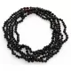 5 Raw Cherry BAROQUE Baltic amber adult necklaces 50cm