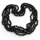 5 Raw Cherry BAROQUE Baltic amber adult necklaces 55cm