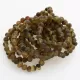 10 Large Raw Dark BAROQUE Baltic Amber Stretchy Bracelet 19cm