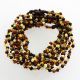 10 Multi BAROQUE Baltic amber teething necklaces 32cm