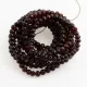 10 Ruby Stretch BAROQUE Baltic amber adult bracelets 19cm