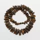 Large Dark Baltic amber beads necklace 62cm