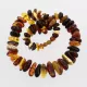 Large multi Baltic amber beads necklace 65cm