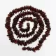 Ruby CHIPS Baltic amber necklace 62cm