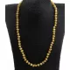 Butter BAROQUE beads Baltic amber knotted necklace 53cm